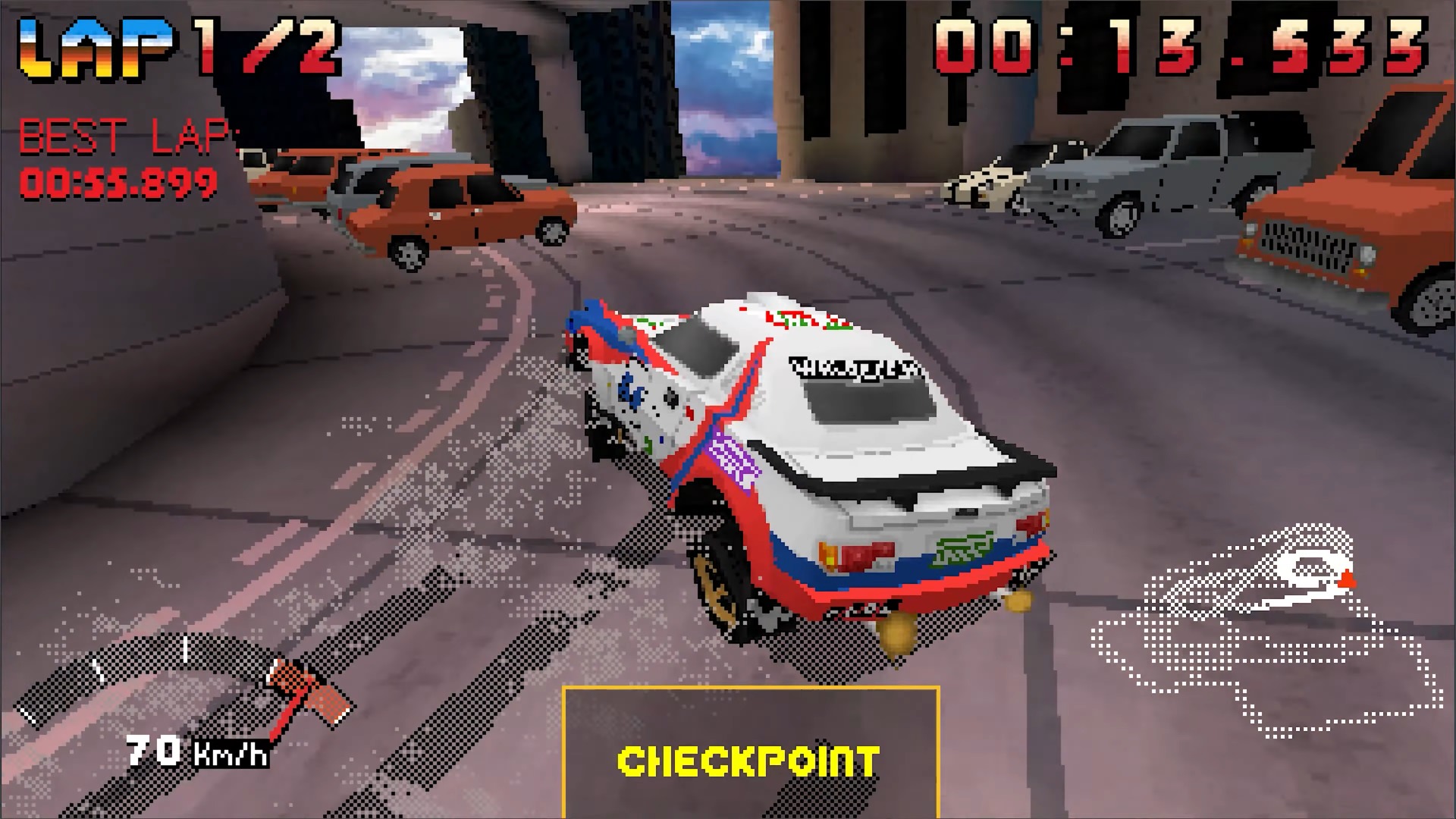 Parking Garage Rally Circuit